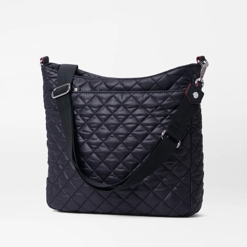 NWT Mz Wallace Black Crosby Hobo Bag - Picture 2 of 3